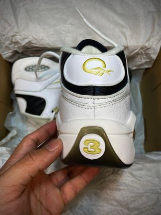 Reebok Question Mid Black Toe Talla 38.5