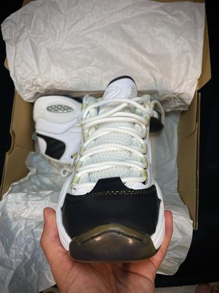 Reebok Question Mid Black Toe Talla 38.5