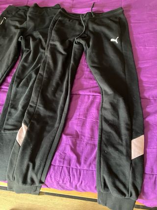 Lote 2 pantalones Domyos y Puma