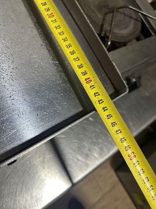 Plancha profesional JINAMA + fogón