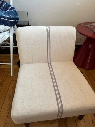 Sillón auxiliar Zara Home tela