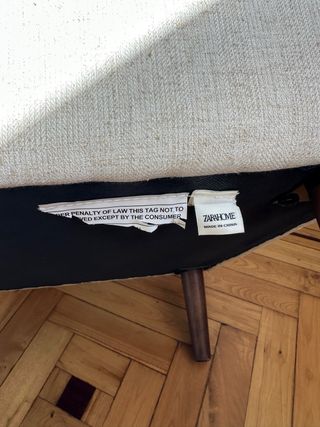 Sillón auxiliar Zara Home tela