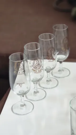 Lote 11 Copas Vintage Luminarc + Dry Sack Sherry