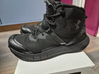 Botas Under Armour Micro G Valsetz Mid Negras