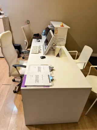 Recepción y sala de espera