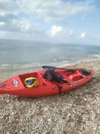 Kayak Tootega Prophecy 110 con accesorios