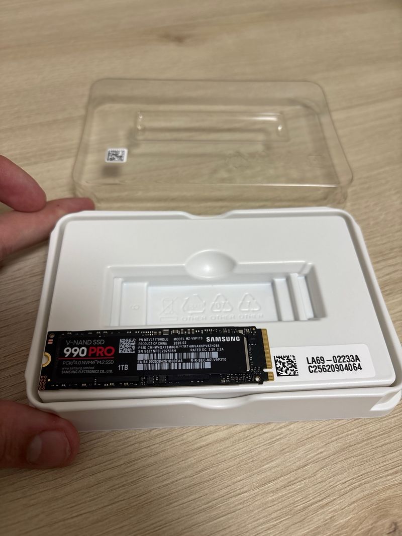 SSD Samsung 990 PRO 1TB M.2 NVMe afbeelding 2