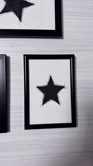 Set 3 Cornici Moderne Nere