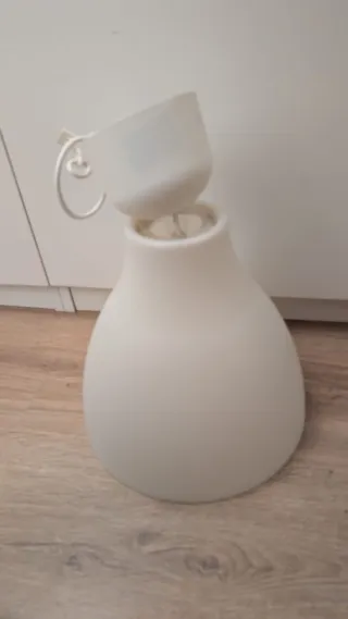 Lámpara de techo blanca de Ikea