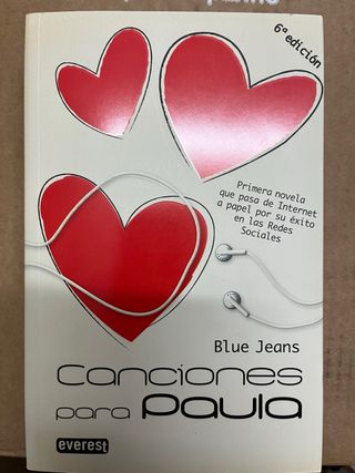 Libro Canciones para Paula