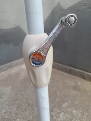 Ombrellone da esterno bianco