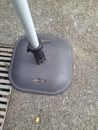 Ombrellone da esterno bianco