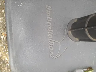 Ombrellone da esterno bianco