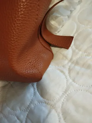Bolso piel marrón Lamarche nuevo