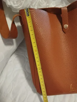 Bolso piel marrón Lamarche nuevo