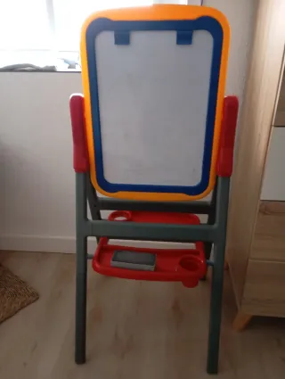 Pizarra infantil naranja y roja