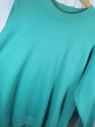 Sudadera Vintage Levi's 90s Verde Menta Talla L