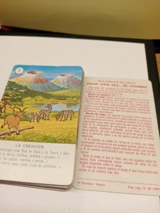 Baraja Cartas Érase una vez el Hombre