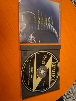 CD Metallica Texas 1989 Heavy Metal