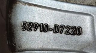 2250117 juego llantas 52910d7220 hyundai tucson tl