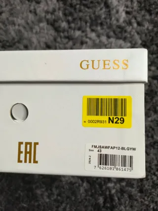 Zapatillas Guess (Sava Low) Talla 43 Azul Marino