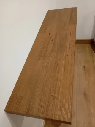 Recibidor moderno madera y metal