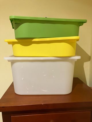 Cajones Trofast IKEA varios colores.
