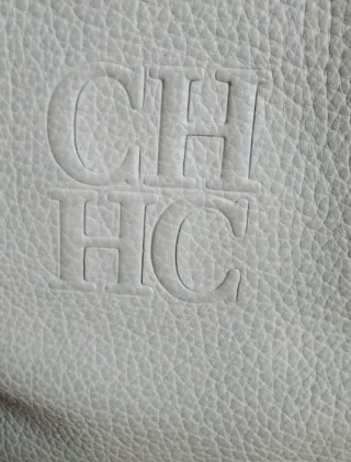 Bolso Tote CH Beige y Verde