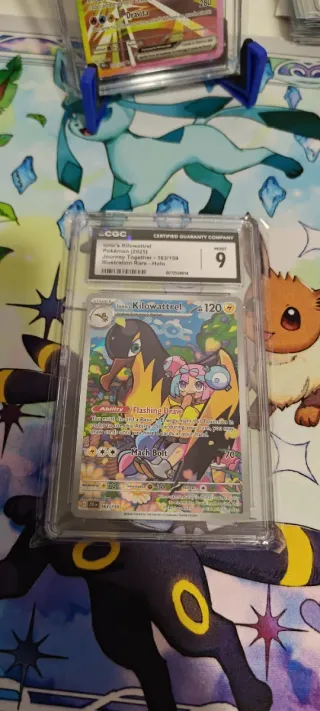 Kilowattrel Iono's CGC 9 Illustration Rare ENG