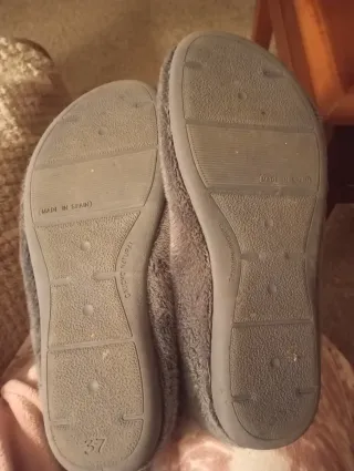 Zapatillas de casa Cabrera grises