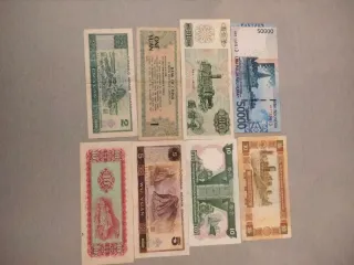 Lote de Billetes Extranjeros