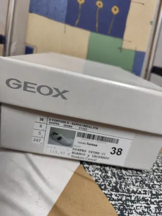 Zapatillas Geox D04FEG 085BN Talla 38