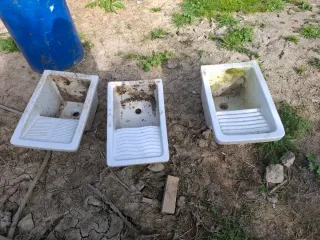 Pileta de lavar antigua