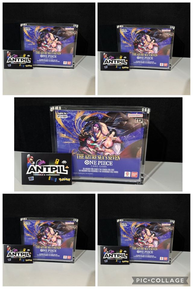 5 teche acriliche per box One Piece