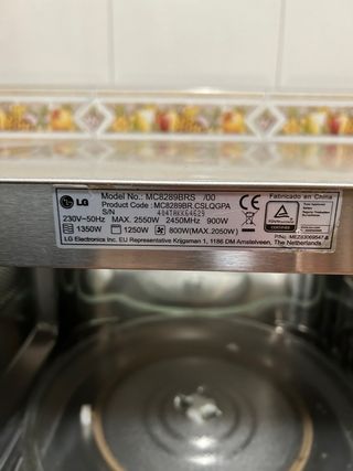 Microondas LG