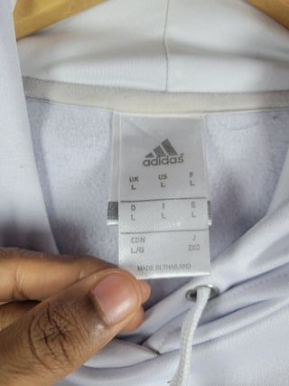 Sudadera Juventus Adidas Blanca Champions League