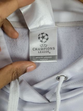Sudadera Juventus Adidas Blanca Champions League