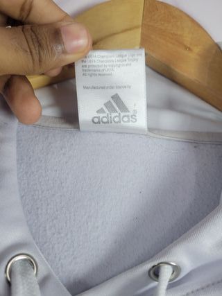 Sudadera Juventus Adidas Blanca Champions League