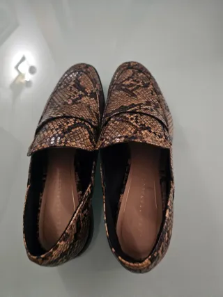 Mocassini donna stampa pitone
