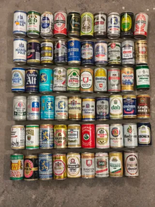 Latas de colección