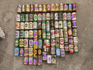 Latas de colección