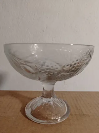 Copas vintage de helado de cristal