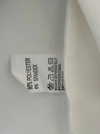 Sobrecamisa blanca vintage Talla L