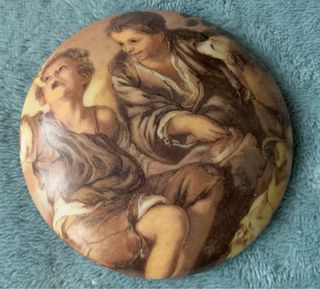 Cofanetto Limoges Porcellana Decorata