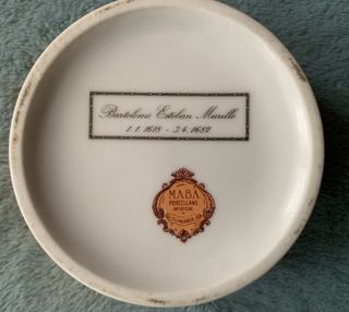 Cofanetto Limoges Porcellana Decorata
