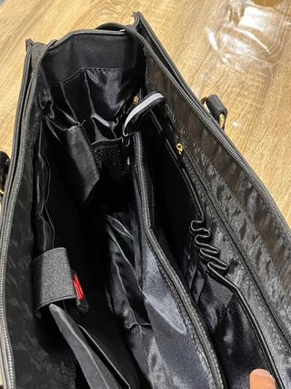 Bolso grande para portátil negro