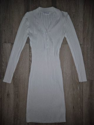 Vestido punto acanalado Hawiton Talla M