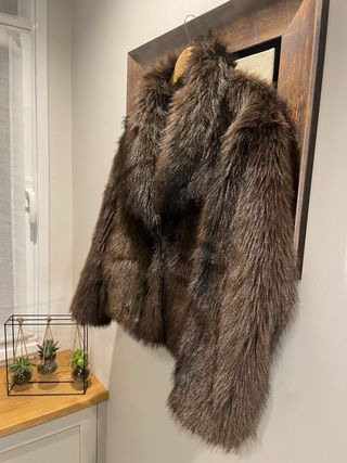 Chaqueta pelo largo marrón ( Sin estrenar )