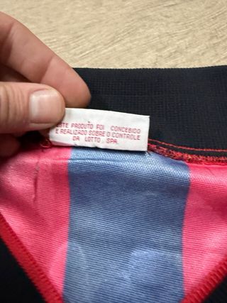 Camiseta AC Milan Weah Player Lotto Opel