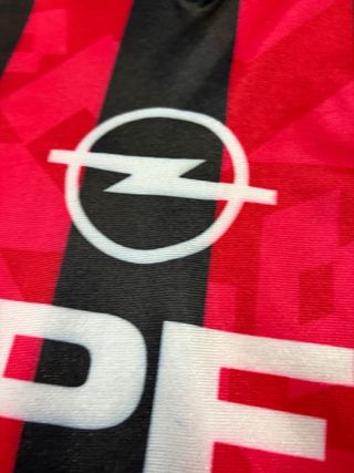 Camiseta AC Milan Weah Player Lotto Opel